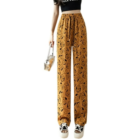 Grianlook Wide Leg Pants for Women High Waisted Casual Workout Pajamas Pants Loose Flowy Summer Beach Pants with Pockets
Grianlook Wide Leg Pants for Women High Waisted Casual Workout Pajamas Pants Loose Flowy Summer Beach Pants with Pockets