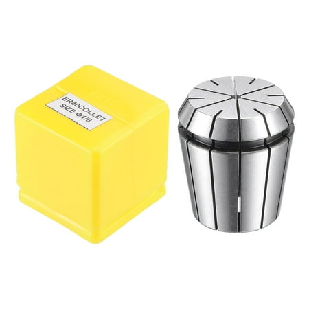 Uxcell ER40 Spring Collet 11/16 Chuck for CNC Engraving Machine Lathe Milling Tool 2 Pack
Uxcell ER40 Spring Collet 11/16 Chuck for CNC Engraving Machine Lathe Milling Tool 2 Pack