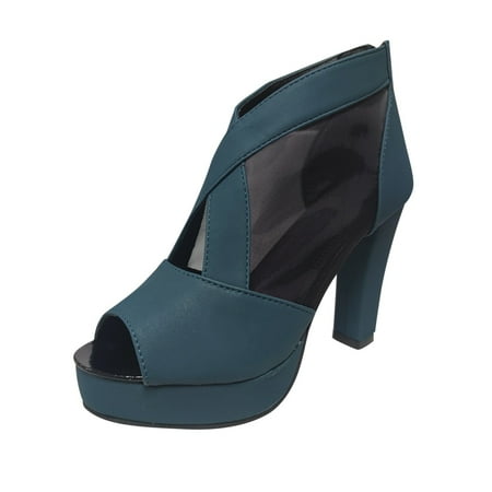 Sandals Slides for Women Womens Beach Sandals Women s Solid Color Fashion Thick Heel High Heel Shoes Mesh Back Zipper Fish Mouth Sandals
Sandals Slides for Women Womens Beach Sandals Women s Solid Color Fashion Thick Heel High Heel Shoes Mesh Back Zipper Fish Mouth Sandals