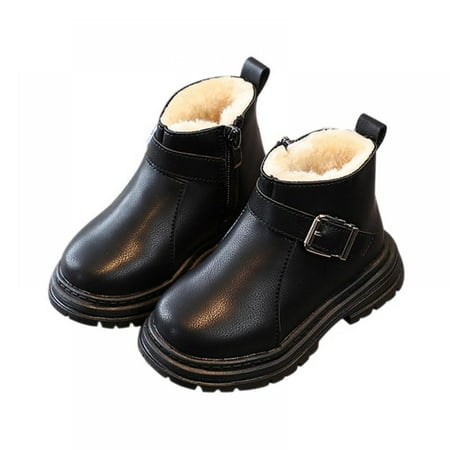 Xmarks Baby Girls Low Heels Ankle Boots Kids Side Zipper Velvet Booties Black US 11.5
Xmarks Baby Girls Low Heels Ankle Boots Kids Side Zipper Velvet Booties Black US 11.5