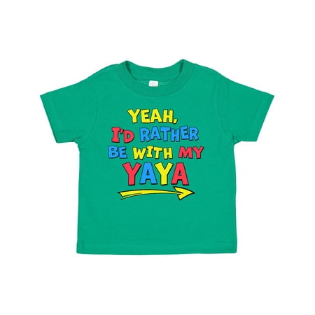 Inktastic Yeah I d Rather Be with My Yaya in Red Yellow and Blue Gift Toddler Boy or Toddler Girl T-Shirt
Inktastic Yeah I d Rather Be with My Yaya in Red Yellow and Blue Gift Toddler Boy or Toddler Girl T-Shirt
