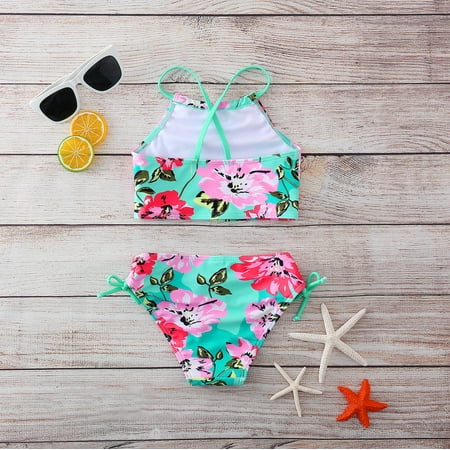 Cathalem Surf Swimsuit Daisy Beach 2-Piece Sport Halter Girls Outfits Swimsuit Girls Swimwear M Set Swimwear Green 11-12 Years
Cathalem Surf Swimsuit Daisy Beach 2-Piece Sport Halter Girls Outfits Swimsuit Girls Swimwear M Set Swimwear Green 11-12 Years