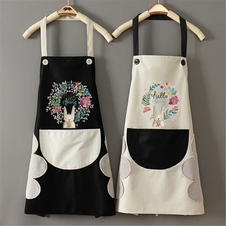 Walbest Waterproof Oil-Proof Cartoon Wreath Rabbit Printed Apron for Kitchen Nail Shop Apron
Walbest Waterproof Oil-Proof Cartoon Wreath Rabbit Printed Apron for Kitchen Nail Shop Apron