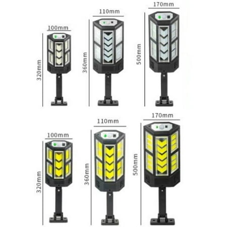 Solar LED COB Light PIR Motion Sensor Outdoor Security Lamp Wall Street Garden
Solar LED COB Light PIR Motion Sensor Outdoor Security Lamp Wall Street Garden