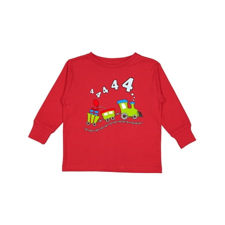 Inktastic Fourth Birthday Party Train Gift Toddler Boy or Toddler Girl Long Sleeve T-Shirt
Inktastic Fourth Birthday Party Train Gift Toddler Boy or Toddler Girl Long Sleeve T-Shirt