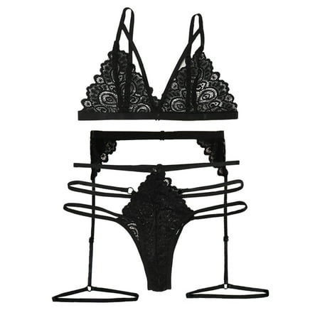 Binpure Women s Lingerie Set Sexy Lace Bra and Panty and Garter Belt Three-piece Suit for Honeymoon Nights
Binpure Women s Lingerie Set Sexy Lace Bra and Panty and Garter Belt Three-piece Suit for Honeymoon Nights