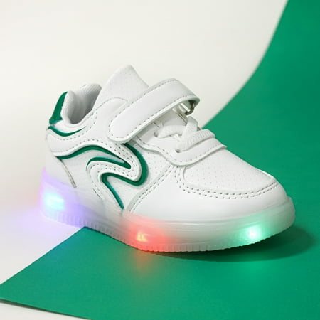 Toddler Kids LED Soft-soled Sneakers Lightweight Breathable Non-slip Running Shoes For Boys Girls
Toddler Kids LED Soft-soled Sneakers Lightweight Breathable Non-slip Running Shoes For Boys Girls