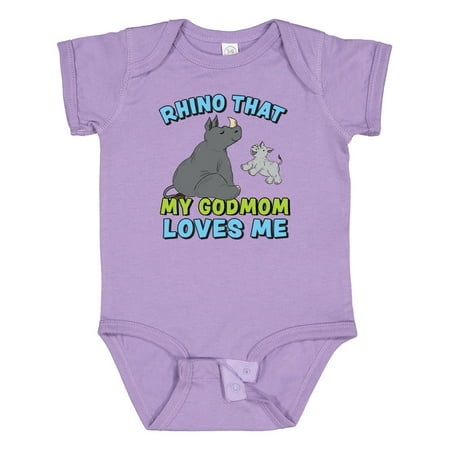 Inktastic Cute Rhinos-Rhino That My Godmom Loves Me Gift Baby Boy or Baby Girl Bodysuit
Inktastic Cute Rhinos-Rhino That My Godmom Loves Me Gift Baby Boy or Baby Girl Bodysuit