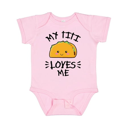 Inktastic My Titi Loves Me with Taco Illustration Boys or Girls Baby Bodysuit
Inktastic My Titi Loves Me with Taco Illustration Boys or Girls Baby Bodysuit