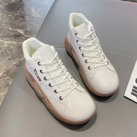 Women‘s Flat Sneakers Lightweight High Top Lace Up Platform Casual Shoes Women‘s Comfy Footwear
Women‘s Flat Sneakers Lightweight High Top Lace Up Platform Casual Shoes Women‘s Comfy Footwear