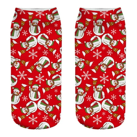 1 Pairs 3D Christmas Printing Women Gift Socks Ankle Socks Adult Moistureproof Elastic Xmas Birthday
1 Pairs 3D Christmas Printing Women Gift Socks Ankle Socks Adult Moistureproof Elastic Xmas Birthday