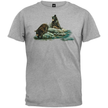 Curious Black Bear Youth T-Shirt