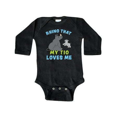 Inktastic Rhino That My Tio Loves Me with Cute Rhinos Gift Baby Boy or Baby Girl Long Sleeve Bodysuit
Inktastic Rhino That My Tio Loves Me with Cute Rhinos Gift Baby Boy or Baby Girl Long Sleeve Bodysuit