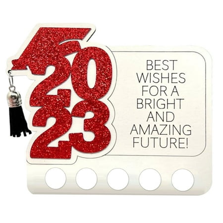 Lomubue Graduation Card Money Holder 5-holes Hat Tassel Best Wishes Solid Gift Wooden 2023 Grad Party Greeting Card Money Holder Party Supplies
Lomubue Graduation Card Money Holder 5-holes Hat Tassel Best Wishes Solid Gift Wooden 2023 Grad Party Greeting Card Money Holder Party Supplies