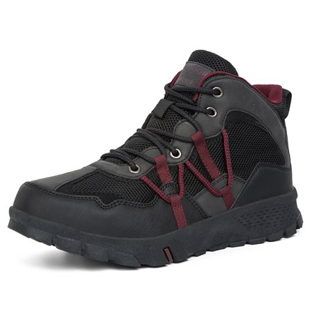 Element & Stitch Men s Mid Waterproof Hiking Boot Comfort Hiker Backpacking Boots Black
Element & Stitch Men s Mid Waterproof Hiking Boot Comfort Hiker Backpacking Boots Black