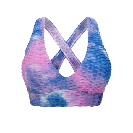 SHCKE Women s V-neck Sports Bra Medium Support Seamless Yoga Bra Cross Back Workout Tops with Removable Cups
SHCKE Women s V-neck Sports Bra Medium Support Seamless Yoga Bra Cross Back Workout Tops with Removable Cups