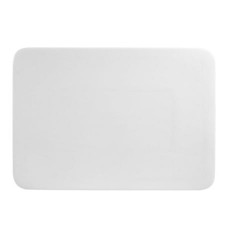 

Sunrise Rectangle Flat Platter 12 W X 7-1/2 L X 1/2 H Porcelain Bone White