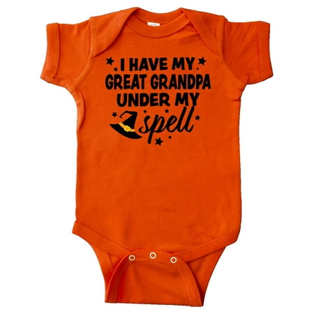 Inktastic I Have My Great Grandpa Under My Spell with Cute Witch Hat Gift Baby Boy or Baby Girl Bodysuit
Inktastic I Have My Great Grandpa Under My Spell with Cute Witch Hat Gift Baby Boy or Baby Girl Bodysuit