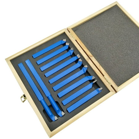 11pcs Turning Boring Bit Mini Lathe Tool Milling Metal Cutting Tools Set 8mm Wooden Box
11pcs Turning Boring Bit Mini Lathe Tool Milling Metal Cutting Tools Set 8mm Wooden Box