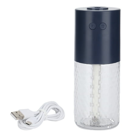 Portable Mini USB Humidifier - Silent Desktop Cool Mist with LED Lights for Bedroom and Office - Dark Blue
Portable Mini USB Humidifier - Silent Desktop Cool Mist with LED Lights for Bedroom and Office - Dark Blue