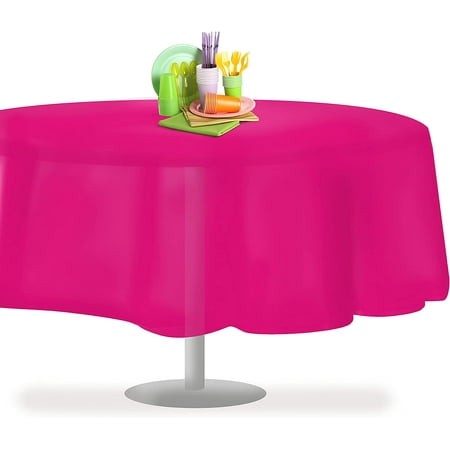 100% Cotton Table Cloth Beautiful & Decorative Great for Buffet Table | Round Tablecloth ( 120-Inch Round Hot Pink).
100% Cotton Table Cloth Beautiful & Decorative Great for Buffet Table | Round Tablecloth ( 120-Inch Round Hot Pink).