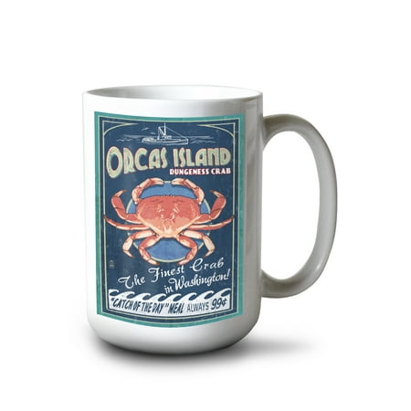 15 fl oz Ceramic Mug Orcas Island Washington Dungeness Crab Vintage Sign Dishwasher & Microwave Safe
15 fl oz Ceramic Mug Orcas Island Washington Dungeness Crab Vintage Sign Dishwasher & Microwave Safe