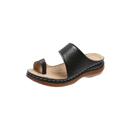 YCCOTO Womens Ring Toe Wedge Heel Mesh Sandals Slip On Summer Vacation Slippers Walking Shoes
YCCOTO Womens Ring Toe Wedge Heel Mesh Sandals Slip On Summer Vacation Slippers Walking Shoes
