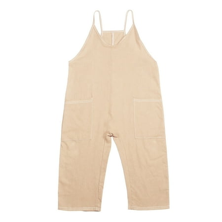 Girls Casual Sleeveless Jumpsuits Spaghetti Strap Comfortable Loose Overalls Rompers Long Pants with Pocket 1 Piece Overalls Matching Mommy Baby Girl Outfits Girl Romper Baby Girl Outfit 3-6 Months
Girls Casual Sleeveless Jumpsuits Spaghetti Strap Comfortable Loose Overalls Rompers Long Pants with Pocket 1 Piece Overalls Matching Mommy Baby Girl Outfits Girl Romper Baby Girl Outfit 3-6 Months