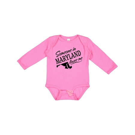 Inktastic Someone in Maryland Loves Me Gift Baby Boy or Baby Girl Long Sleeve Bodysuit
Inktastic Someone in Maryland Loves Me Gift Baby Boy or Baby Girl Long Sleeve Bodysuit