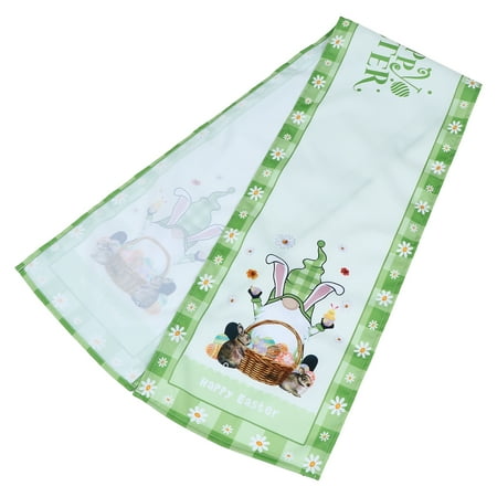 OUNONA 1Pc Easter Gnomes Tablecloth Festival Table Runner Desktop Decoration for Home
OUNONA 1Pc Easter Gnomes Tablecloth Festival Table Runner Desktop Decoration for Home