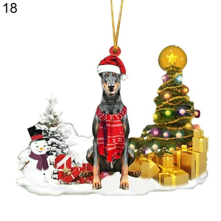 ActFu Christmas Pendant Cartoon Dog Pattern Shatterproof Wooden Xmas Tree Hanging Sign Home Decor
ActFu Christmas Pendant Cartoon Dog Pattern Shatterproof Wooden Xmas Tree Hanging Sign Home Decor
