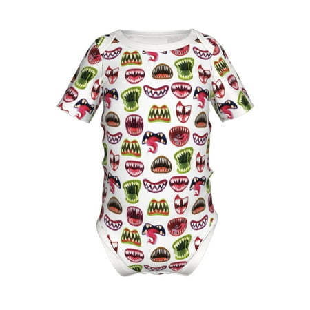 Junzan Halloween Mouth Print Short-Sleeve Baby Climbing Clothes Bodysuits for Infant One-Piece for Baby Boys & Girls Baby Clothes Baby Romper with Snap Closure-18 Months
Junzan Halloween Mouth Print Short-Sleeve Baby Climbing Clothes Bodysuits for Infant One-Piece for Baby Boys & Girls Baby Clothes Baby Romper with Snap Closure-18 Months