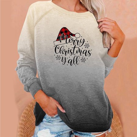 Aueoeo Cute Fall Clothes Womens Long Sweatshirt Women s Autumn Winter Crew Neck Temperament Casual Raglan Sleeves Gradual Color T-Shirt Casual Loose Top
Aueoeo Cute Fall Clothes Womens Long Sweatshirt Women s Autumn Winter Crew Neck Temperament Casual Raglan Sleeves Gradual Color T-Shirt Casual Loose Top