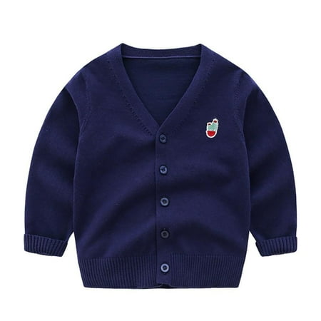 Patgoal Autumn Spring Infant Baby Boys Girls Knit Cardigan Sweater Toddler Knitted Pullover Sweatshirt Button up Jacket Outwear 1-8Y
Patgoal Autumn Spring Infant Baby Boys Girls Knit Cardigan Sweater Toddler Knitted Pullover Sweatshirt Button up Jacket Outwear 1-8Y