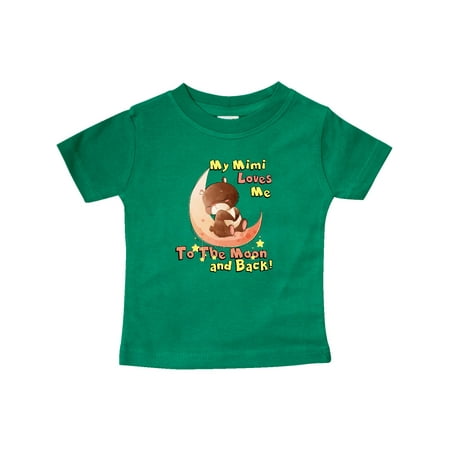 Inktastic My Mimi Loves Me To The Moon and Back Gift Baby Boy or Baby Girl T-Shirt
Inktastic My Mimi Loves Me To The Moon and Back Gift Baby Boy or Baby Girl T-Shirt