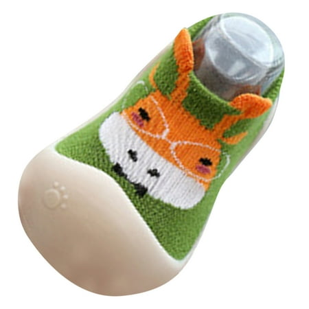 Shoes For Kids Children Toddler Baby Girls Boys Cartoon Slipper Socks Shoes Prewalker