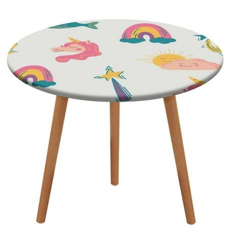 Bybiment Round Fitted Tablecloth with Elastic Edge Magic Pattern Fairytale Objects Decorative Tablecloth Table Cover 51 Inch
Bybiment Round Fitted Tablecloth with Elastic Edge Magic Pattern Fairytale Objects Decorative Tablecloth Table Cover 51 Inch