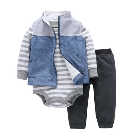 EHTMSAK Infant Baby Toddler Children Girl Boy Outfits Clothing Set Pullover Jacket and Pants Set Long Sleeve Blue 6M-2Y 70
EHTMSAK Infant Baby Toddler Children Girl Boy Outfits Clothing Set Pullover Jacket and Pants Set Long Sleeve Blue 6M-2Y 70