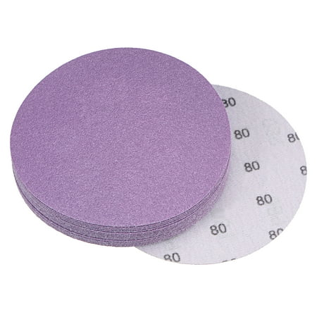 15 Pack 5-Inch Purple Sanding Discs 80 Grits Hook & Loop Professional Aluminum Oxide Sandpaper
15 Pack 5-Inch Purple Sanding Discs 80 Grits Hook & Loop Professional Aluminum Oxide Sandpaper
