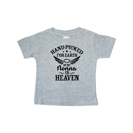 Inktastic Handpicked for Earth By My Nonna in Heaven with Angel Wings Gift Baby Boy or Baby Girl T-Shirt
Inktastic Handpicked for Earth By My Nonna in Heaven with Angel Wings Gift Baby Boy or Baby Girl T-Shirt