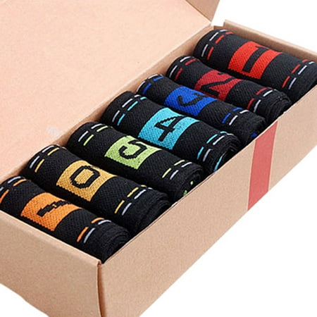 Zhiyuan 7 Pairs Men\ s Casual Fashion Socks Cotton Blend Printing Pattern Ankle Crew Sock
Zhiyuan 7 Pairs Men\ s Casual Fashion Socks Cotton Blend Printing Pattern Ankle Crew Sock