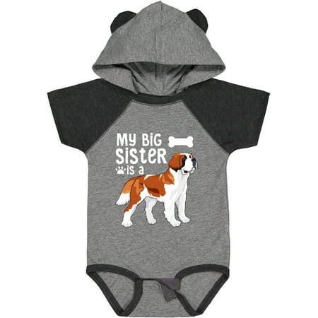 Inktastic My Big Sister is a Saint Bernard (white) Gift Baby Boy or Baby Girl Bodysuit
Inktastic My Big Sister is a Saint Bernard (white) Gift Baby Boy or Baby Girl Bodysuit