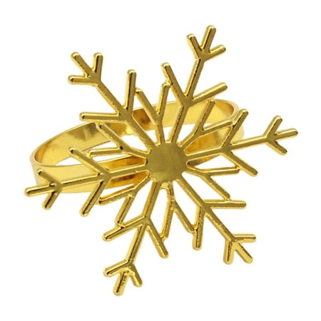 CANKER Alloy Material Napkin Buckles Tissue Rings Serviette Buckle Snowflake Shapes
CANKER Alloy Material Napkin Buckles Tissue Rings Serviette Buckle Snowflake Shapes