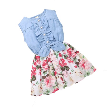 QWERTYU Infant Baby Toddler Child Children Kids Floral Dress for Girls Summer Dresses Sleeveless Sundress 2Y-6Y
QWERTYU Infant Baby Toddler Child Children Kids Floral Dress for Girls Summer Dresses Sleeveless Sundress 2Y-6Y