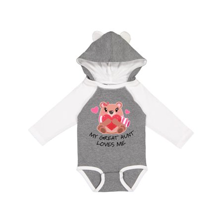 Inktastic My Great Aunt Loves me- bear and hearts Gift Baby Boy or Baby Girl Long Sleeve Bodysuit
Inktastic My Great Aunt Loves me- bear and hearts Gift Baby Boy or Baby Girl Long Sleeve Bodysuit