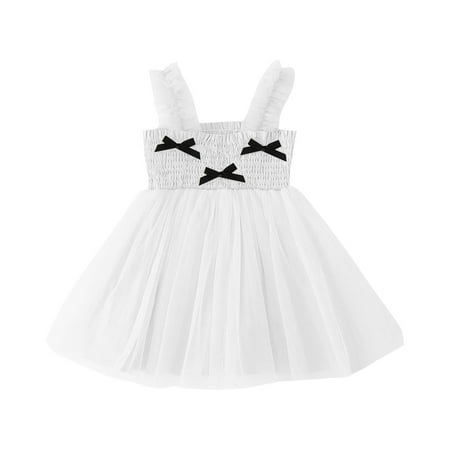 Girl s Bow Decoration Summer Suspender A Swing Dress Three Color Multi Layer Skirt Kids Party Dresses
Girl s Bow Decoration Summer Suspender A Swing Dress Three Color Multi Layer Skirt Kids Party Dresses