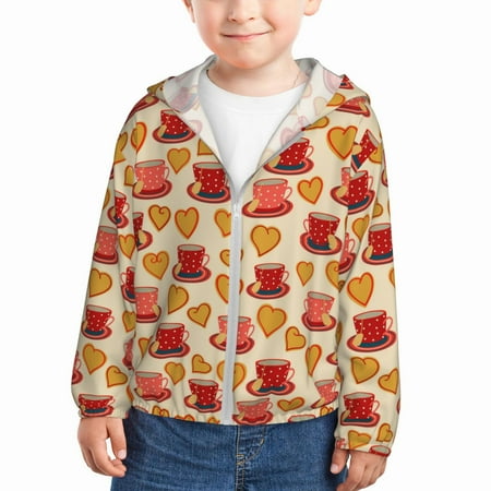 Sun Hoodie for Kids Cups of Tea Long Sleeve Swim Fishing Shirts Sun Protection Zip Up Jacket Clothing Athletic Hoodie
Sun Hoodie for Kids Cups of Tea Long Sleeve Swim Fishing Shirts Sun Protection Zip Up Jacket Clothing Athletic Hoodie
