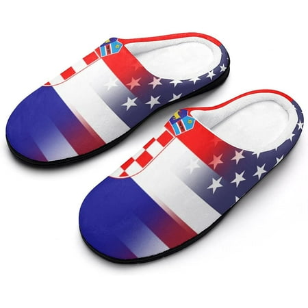 Croatia American Flag Men s House Slippers Nonslip Soft Cotton Shoes Slip On Slippers for Indoor Outdoor
Croatia American Flag Men s House Slippers Nonslip Soft Cotton Shoes Slip On Slippers for Indoor Outdoor