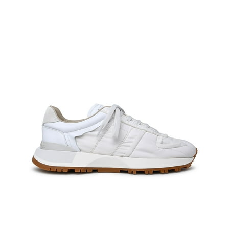 Maison Margiela Man 50-50 Sneakers In A White Nylon Blend