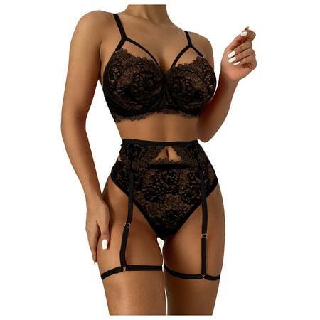 WANYNG bras for women New Fashion Lace Lingerie Underwear Sleepwear Steel Ring Pajamas Garter Convertible Black L
WANYNG bras for women New Fashion Lace Lingerie Underwear Sleepwear Steel Ring Pajamas Garter Convertible Black L